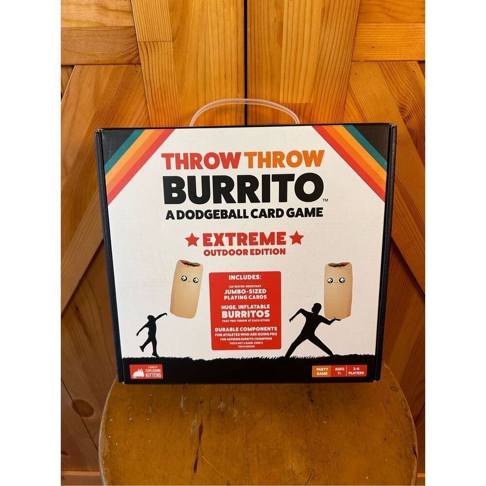 Throw Throw Burrito: Extreme Outdoor Edition by exploding kittens (7722)